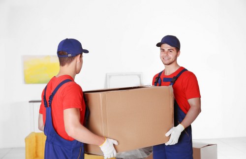 Customer reading storage terms before booking a unit