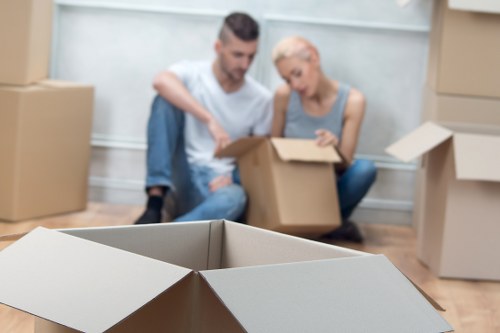 Extra room and organised belongings in local storage