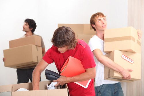 Commercial office relocation support in Stockwell