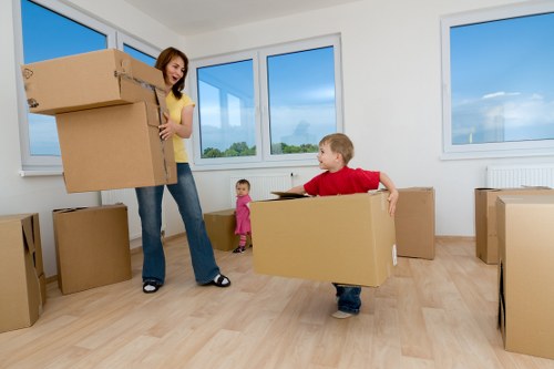 Manager assessing a self storage issue carefully
