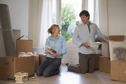 Furniture and household items measured for storage pricing