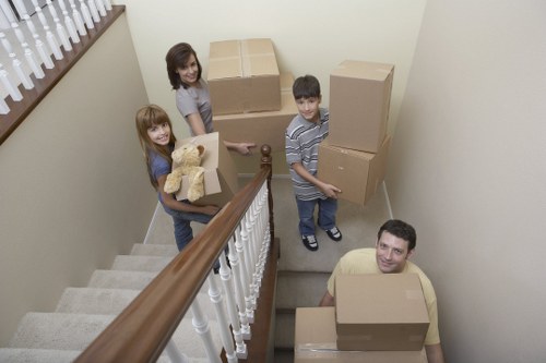 Local removals service preparing for a move near Stockwell